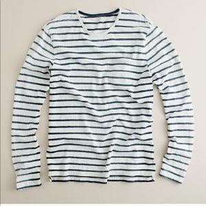 J. Crew Indigo long sleeve shirt